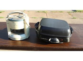 Hamilton Beach Griddle With Lid, Can Opener