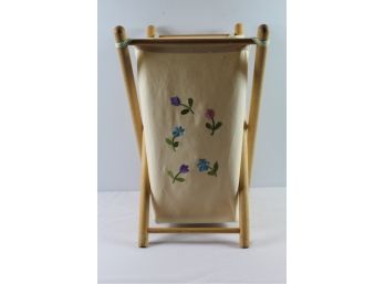 Small Fabric Clothes Hamper 22 In Tall