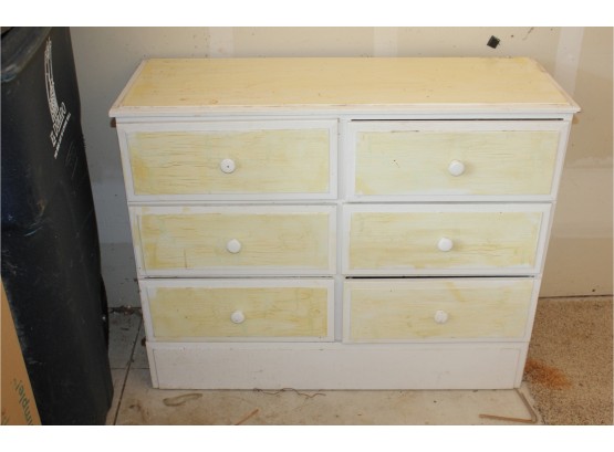 Six Drawer Chest - Good For Garage 37 X 14.5 X 29 Tall