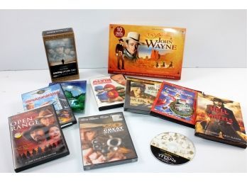 Variety Of DVDs-including Saving Private Ryan Set And John Wayne Set