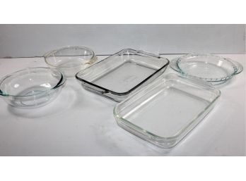 Glass Dishes-anchor, Pyrex, And Fire King