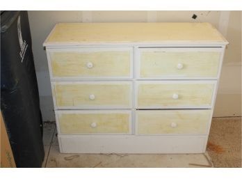 Six Drawer Chest - Good For Garage 37 X 14.5 X 29 Tall
