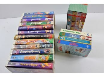 Children's VHS Tapes-several Disney
