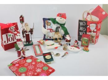Christmas Miscellaneous, Bags, Soap Dispenser, Hallmark Bambi, Etc