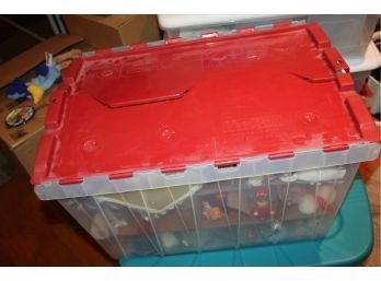 Storage Box With Three Layers Of Ornaments