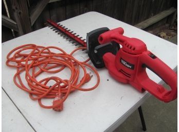 Hedge Clippers And Extension Cord