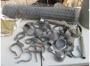 Chain Link Fence Parts-roll Of Chicken Wire