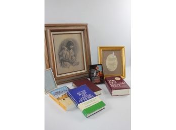 Print Of Christ As Carpenter 25.5 In, Bible And Study Books
