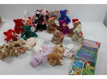 Lot 11 Of Beanie Babies-these Are Duplicates From Previous Lots