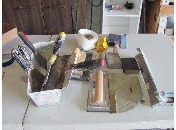 Sheetrock Tools, Corner Crimper, Paint Brushes