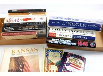 Book Lot 1-history, Political And Biology
