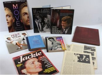 Book Lot 4-Kennedy, Elvis Cookbook, Hough Dancing