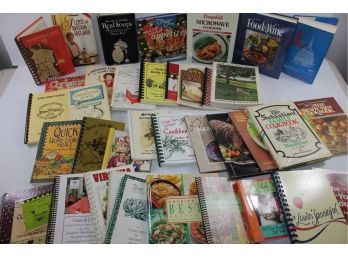 Large Lot Of Nice Cookbooks Including Grandmother's Legacy And Moosewood Restaurant