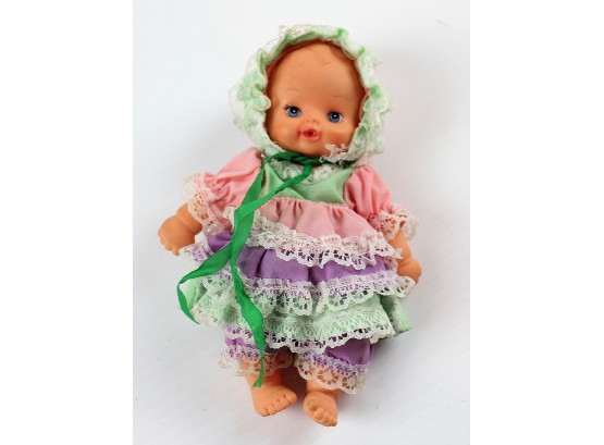 Vinyl Baby, Uneeda Doll Co.Inc. With Bonnet 6'