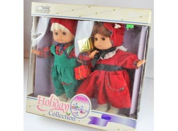 2 Doll Holiday Collection, Boy & Girl