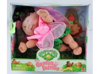 1 Cabbage Patch Doll, Rose Garden Fairy Series, Ellen Rose Dec 3 Birthdate, In Box Unopened