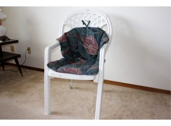 Plastic Chair With Cushion