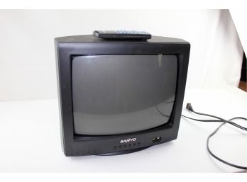 14' Sanyo Portable TV With Remote