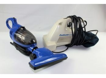 2 Mini Vacuums, Dustbuster Handheld Vac, Jill Martin Vacuum
