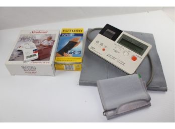 Wrist Brace, Sunbeam Finger Blood Pressure Monitor, Omron Digital Blood Pressure Monitor
