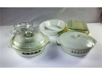 Miscellaneous Casserole Dishes, Anchor Hocking, Glasbake Etc, Pyrex
