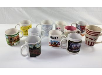 Assortment Of Coffee Mugs