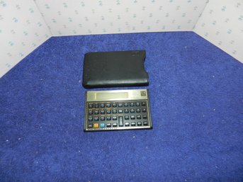 VINTAGE HP 12C POCKET CALCULATOR WITH COVER