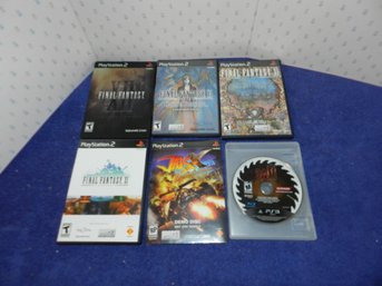 SET OF 6 SONY PLAYSTATION 2 GAMES