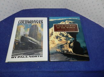 2 HC TRAIN BOOKS PAUL NORTH PATRICK WHITEHOUSE