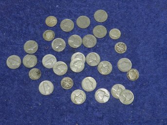 COLLECTION OF PRE 1965 US SILVER COINS