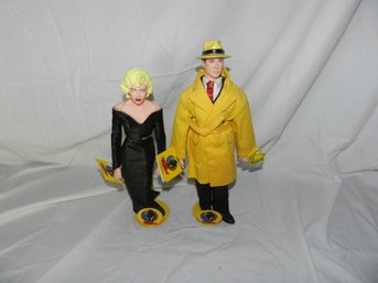 DICK TRACY MADONNA MOVIE FIGURES WITH STANDS