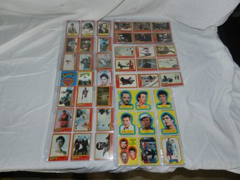 LOT OF VINTAGE SUPERMAN THE MOVIE TRADING CARDS STICKERS