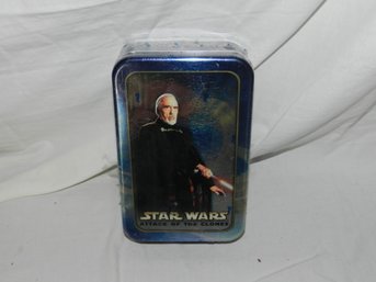 TOPPS STAR WARS ATTACK OF THE CLONES COUNT DOOKU TIN FACTORY SEALED