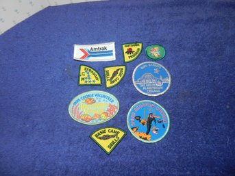 VINTAGE PATCHES GIRL SCOUTS AMTRAK