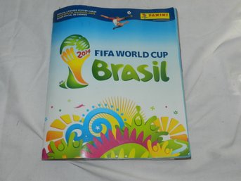 2014 FIFA WORLD CUP BRAZIL PANINI STICKER BOOK TEAMS FILLED IN