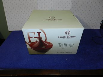 AUTHENTIC EMILE HENRY TAJINE MADE IN FRANCE NEW IN BOX 3 QT