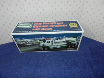 HESS TRUCK 50TH ANNIVERSARY 2014 TRUCK SPACE CRUISER SCOUT NEW IN BOX