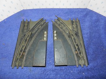 PAIR OF VINTAGE MARX TOYS O GAUGE SWITCHES RIGHT & LEFT
