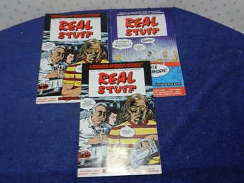 3 THE REAL STUFF COMIC BOOKS ASK EICHHORN