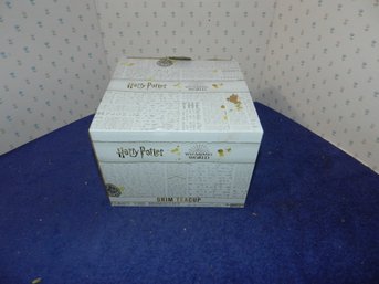 HARRY POTTER WIZARDING WORLD GRIM TEACUP & SAUCER NEW IN BOX