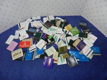 COLLECTION OF 100 VINTAGE MATCHBOOKS 1960S - 1980S A