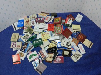 COLLECTION OF 100 VINTAGE MATCHBOOKS 1960S - 1980S C