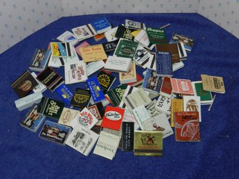 COLLECTION OF 100 VINTAGE MATCHBOOKS 1960S - 1980S G