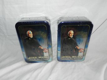 STAR WARS COUNT DOOKU CARD TINS FACTORY SEALED NEW