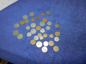 COLLECTION OF BRITISH ENGLISH COINS NEW PENCE 1960S 1970S