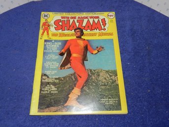 VINTAGE LIMITED COLLECTOR'S EDITION OVERSIZE COMIC 1975 SHAZAM! C-35