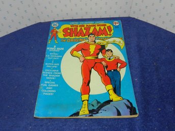 VINTAGE LIMITED COLLECTOR'S EDITION OVERSIZE COMIC 1974 SHAZAM C-27