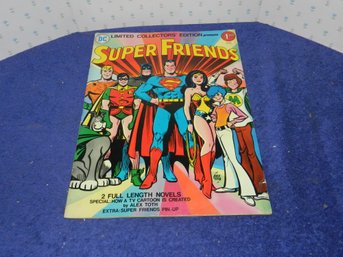 VINTAGE LIMITED COLLECTOR'S EDITION OVERSIZE COMIC 1976 SUPER FRIENDS C-41