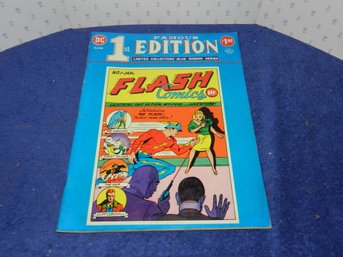 OVERSIZE FAMOUS 1ST EDITION COMIC BOOK 1975 FLASH F-8