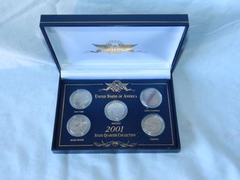 UNITED STATES MINT 2001 QUARTER COLLECTION